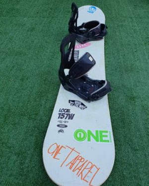 SNOWBOARD Endeavor Daska i Vezovi 157 cm