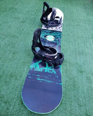 SNOWBOARD Rome Daska i Vezovi 158 cm